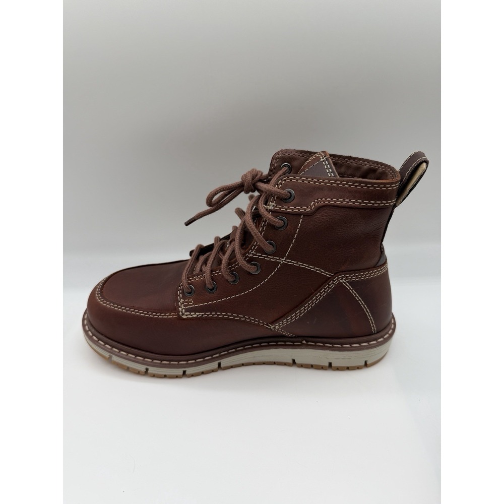 Keen San Jose 6"Leather Work Boots,Women's 5 W,Aluminum Toe,EH Rated, Preowned